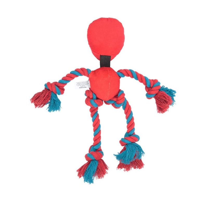 Juguete Interactivo Para Mascotas Spiderman Tierna Rojo-1