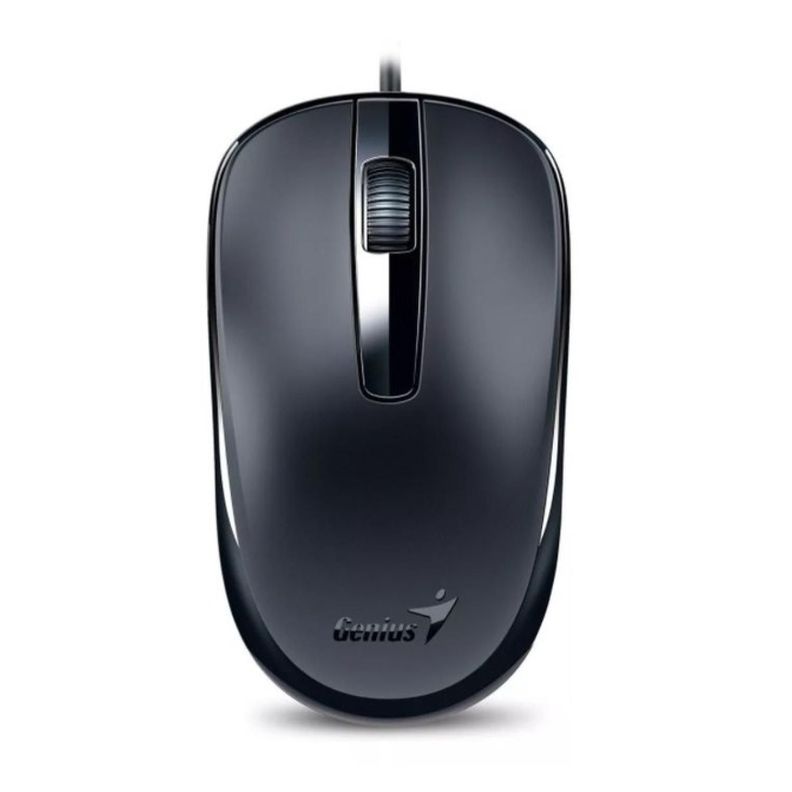 Mouse Alambrico 3 Botones 1000DPI DX-110 Negro