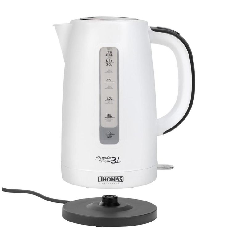 Hervidor Electrico 3000ml 2200W Blanco TH-4351-2