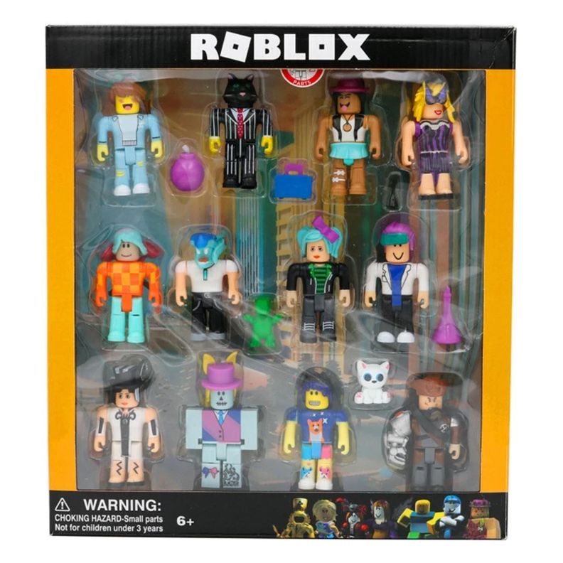 Juguete Set 12 Figuras Roblox 7Cm Con Accesorios Roblox | Paris.cl