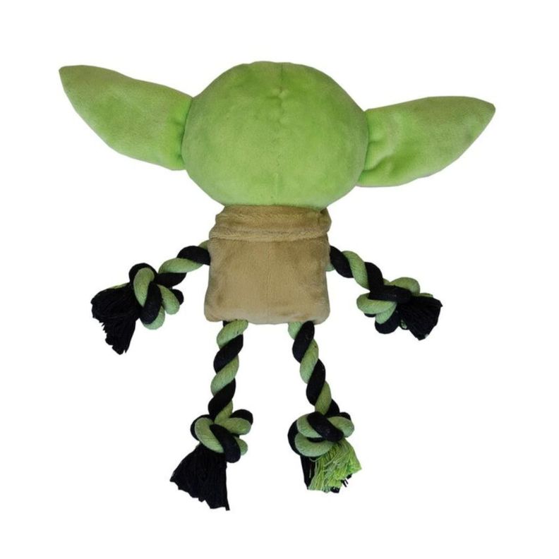 Juguete Interactivo Para Mascotas Baby Yoda Tierno Verde-1
