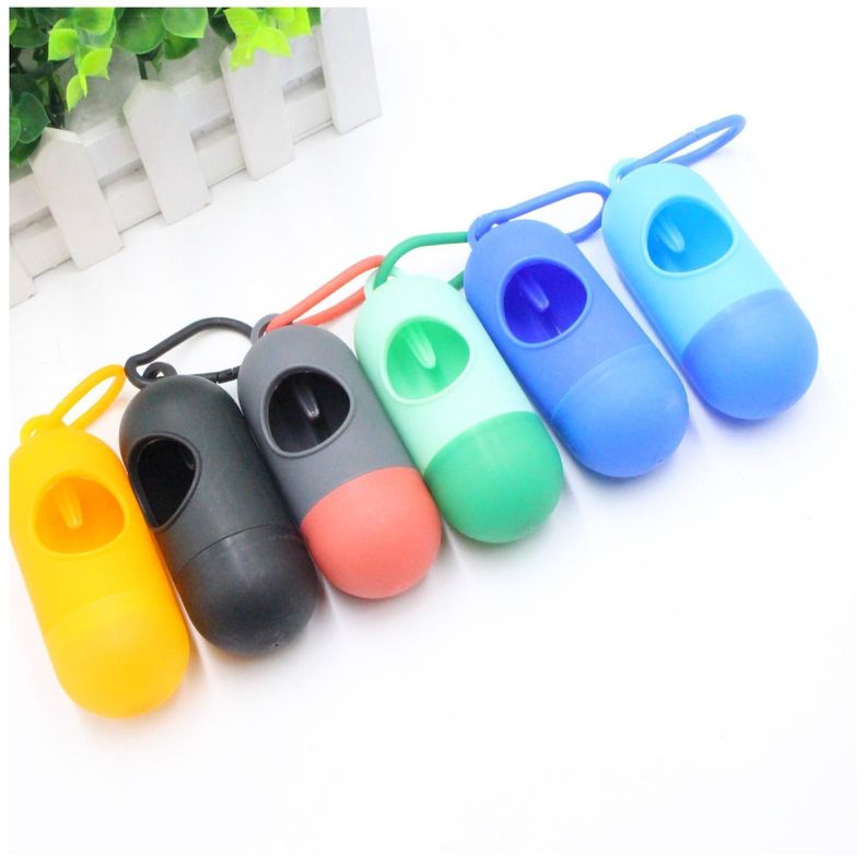 Dispensador De Bolsas Para Desechos Fecas Para Mascotas-1