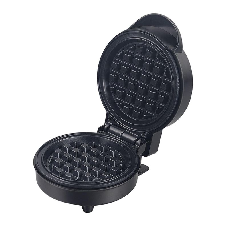 Maquina Mini Waffle Individual 600W Negro BMW079-0