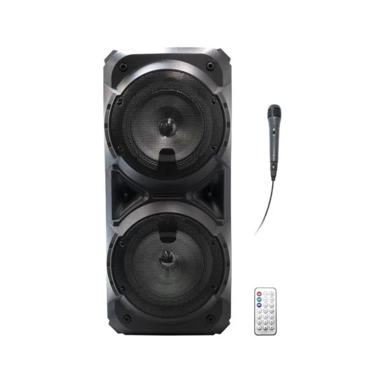 Parlante Bluetooth Karaoke 6000W Portatil Negro Lbsf8 LBN
