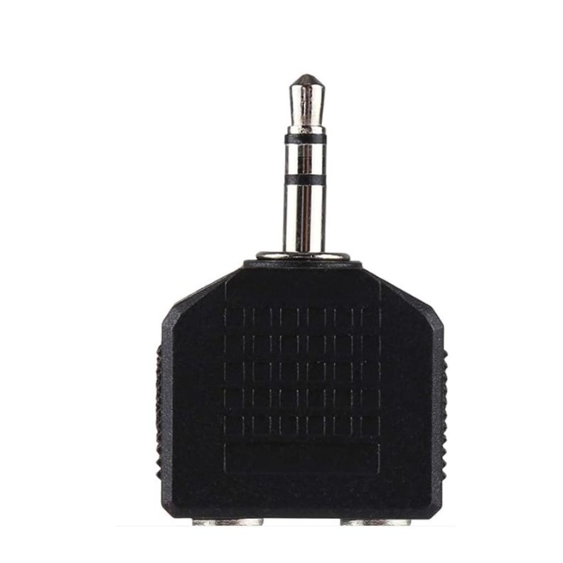 Adaptador De Audio 2 En 1 2 Hembras 3.5mm-1