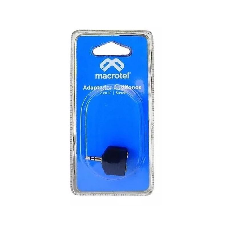 Adaptador De Audio 2 En 1 2 Hembras 3.5mm-6