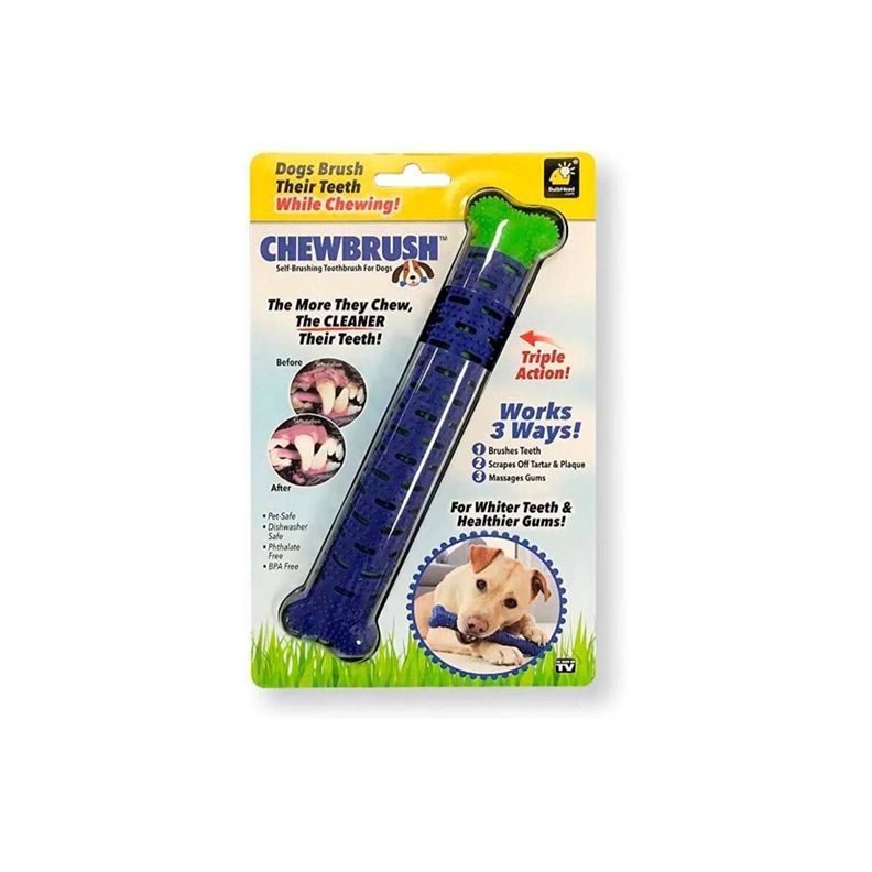 Juguete Limpiador Dental Masticable Para Perros Mascotas-2
