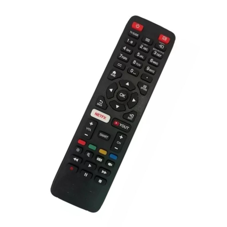 Control Remoto Alternativo Para Tv AOC Smart Tv Negro