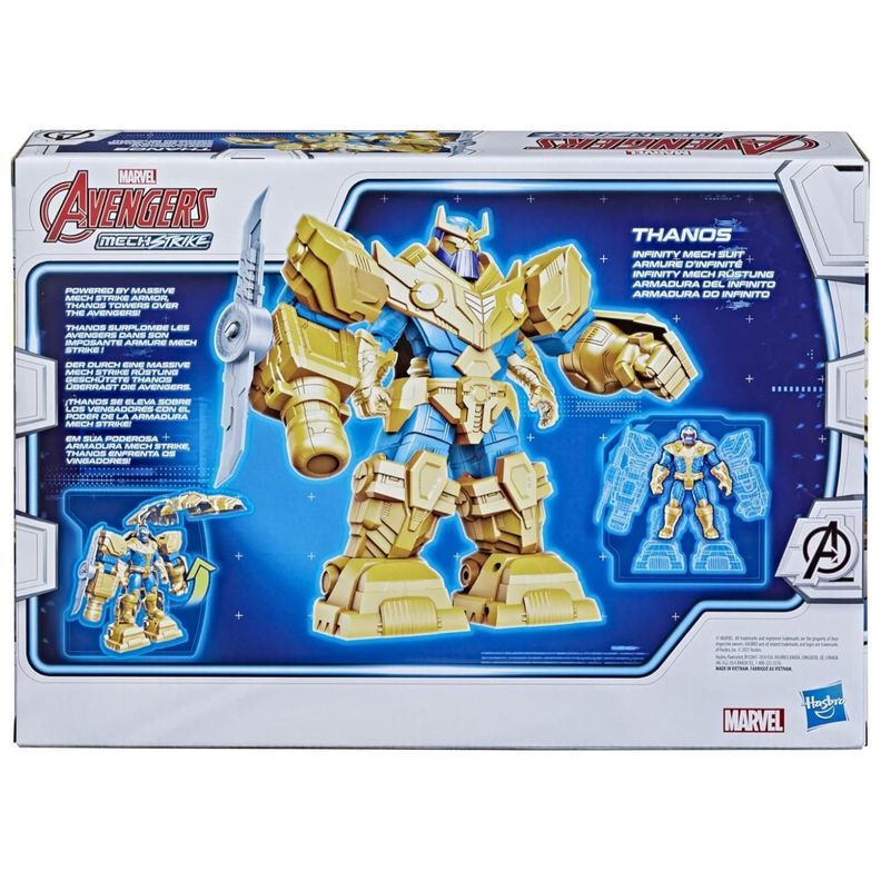 Juguete Figura De Accion Thanos Avengers Mech Strike-6