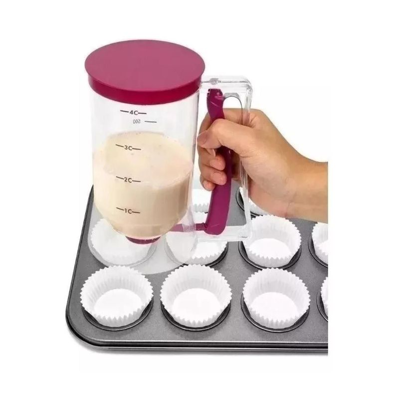 Dispensador Y Medidor De Masa Manual Para Cupcakes Queques-2