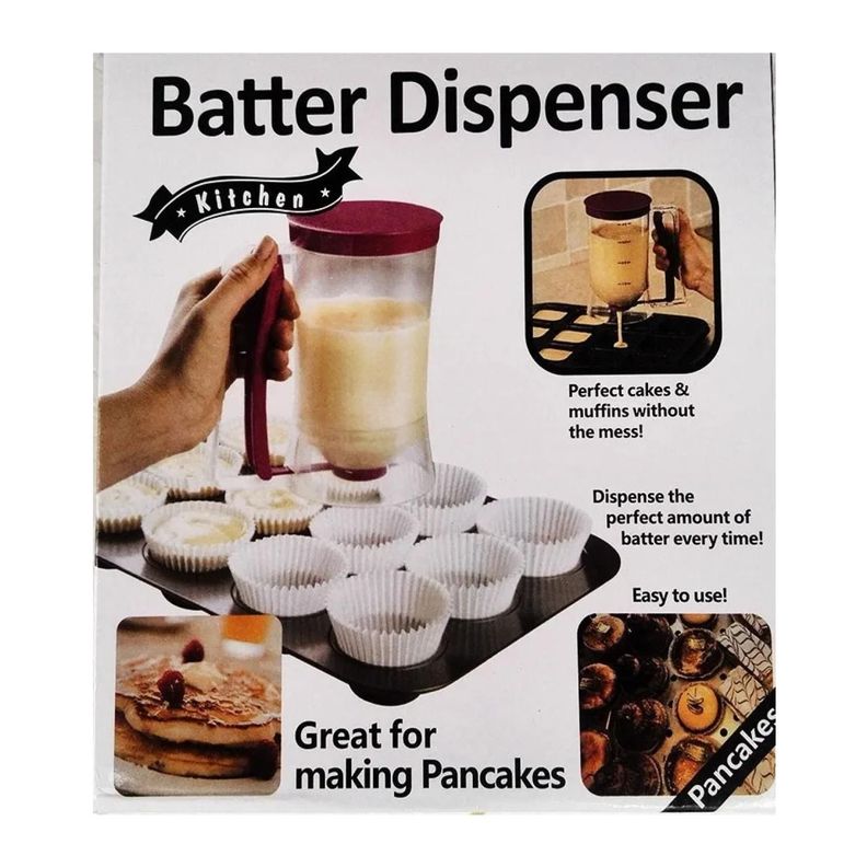 Dispensador Y Medidor De Masa Manual Para Cupcakes Queques-3
