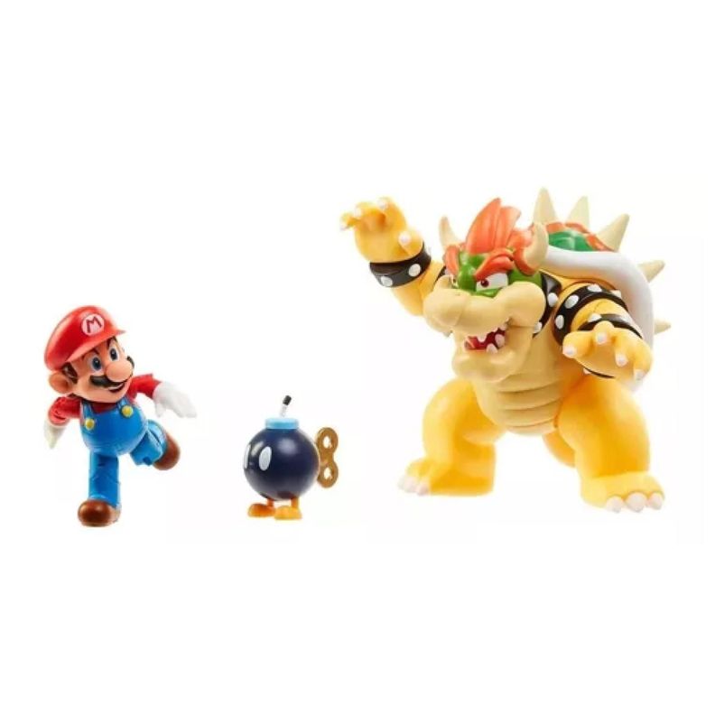 Juguete Figuras Set Batalla Lava Browser Mario Bros Infantil-1