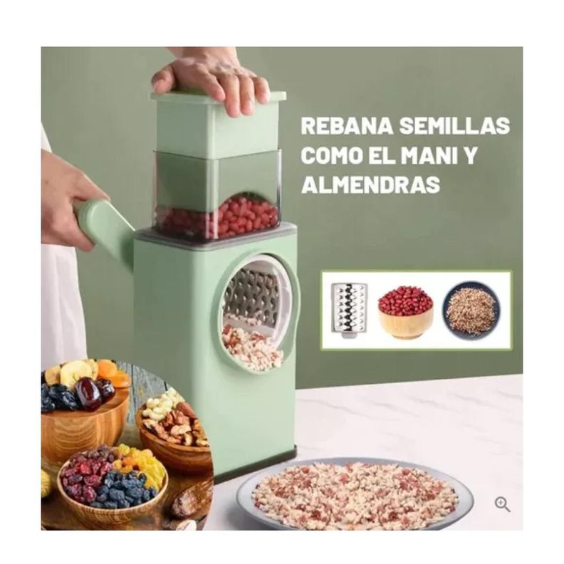 Molinillo Picador Moledor 3 En 1 De Vegetales Varios Modos-4
