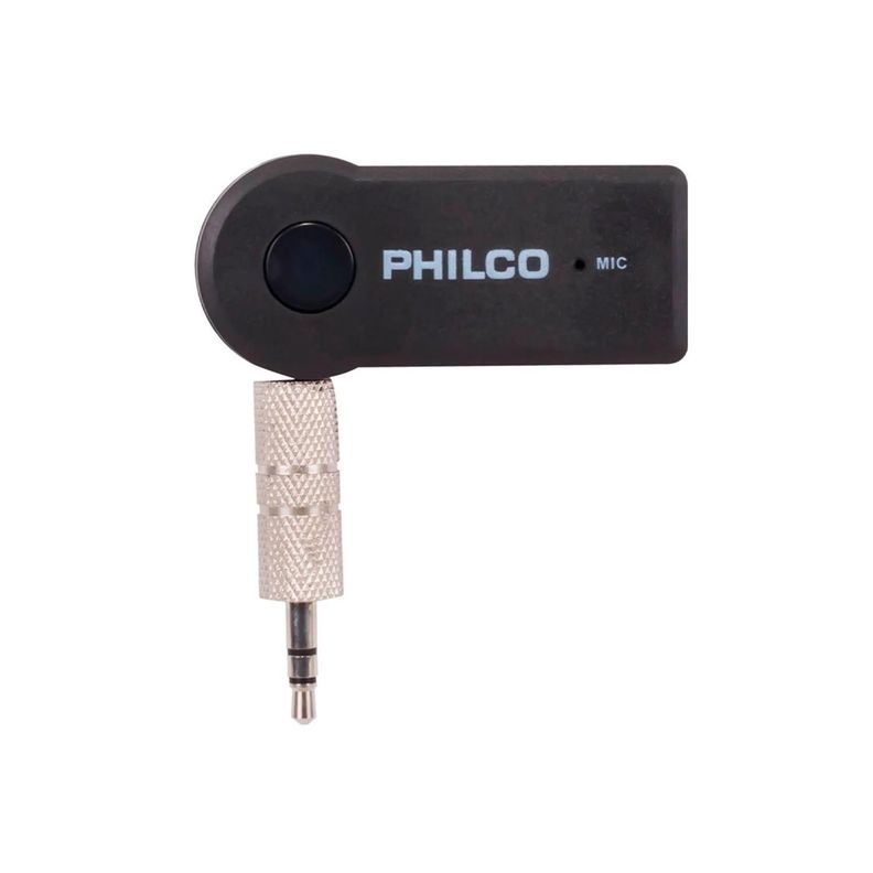 Transmisor Bluetooth Fm Jack 3.5 Recargable BT100  Negro