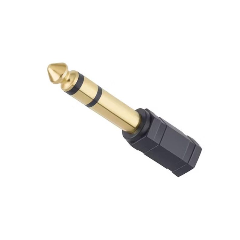 Adaptador De Audio Hembra 3.5mm A Macho 1/4"-0