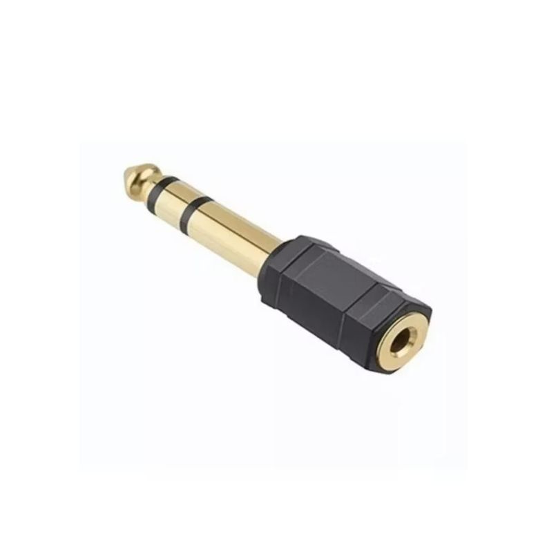 Adaptador De Audio Hembra 3.5mm A Macho 1/4"-1