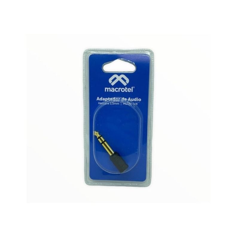 Adaptador De Audio Hembra 3.5mm A Macho 1/4"-2