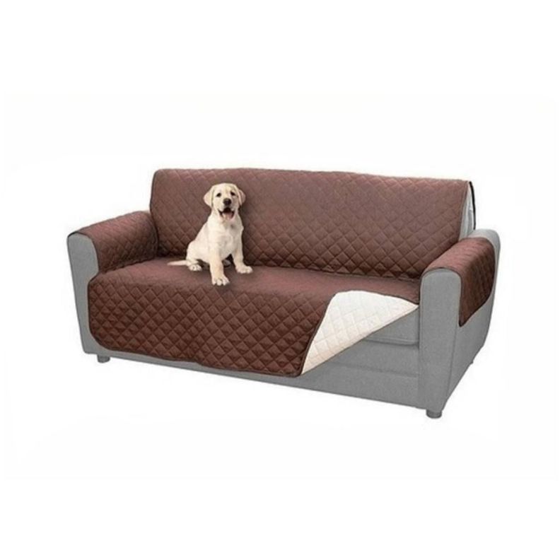 Funda Cobertor Protector Para Sofa Sillon 2 Cuerpos Reversible-1
