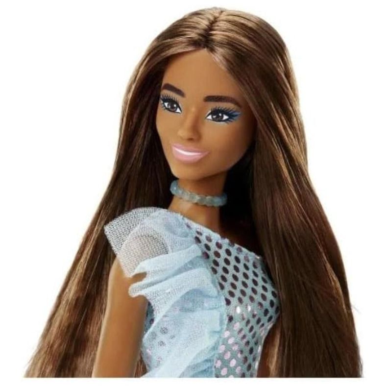 Juguete Figura Barbie Glitz Vestido Calipso 30cm-1