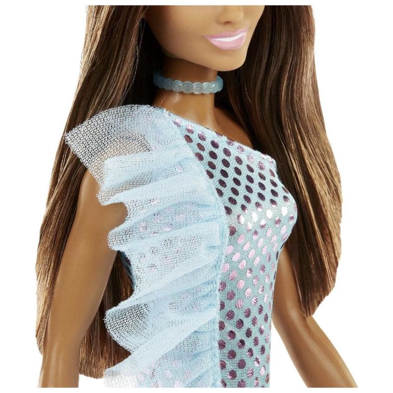 Juguete Figura Barbie Glitz Vestido Calipso 30cm-2
