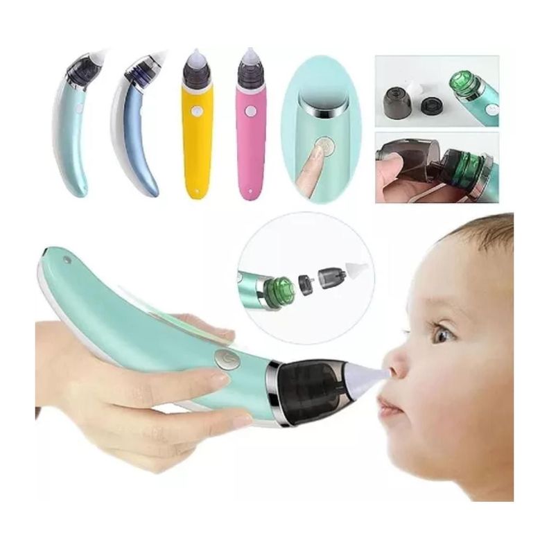 Aspiradora Nasal Para Bebes Recargable USB Accesorios-2