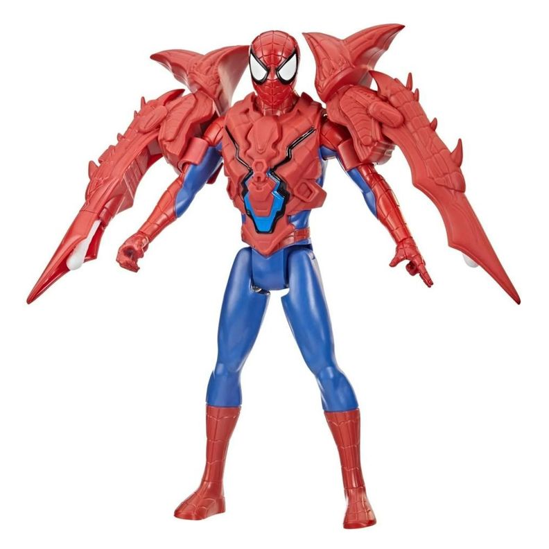 Juguete Figura De Accion SpiderMan Mechstrike Monster Hunters Rojo