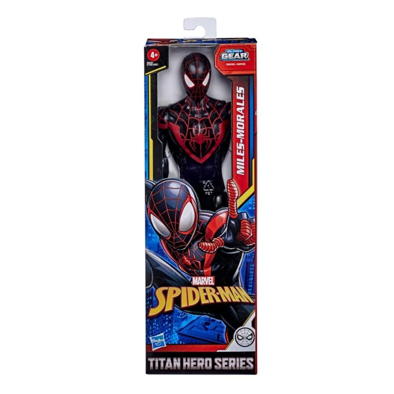 Juguete Figura De Accion Miles Morales Titan Hero Series-1