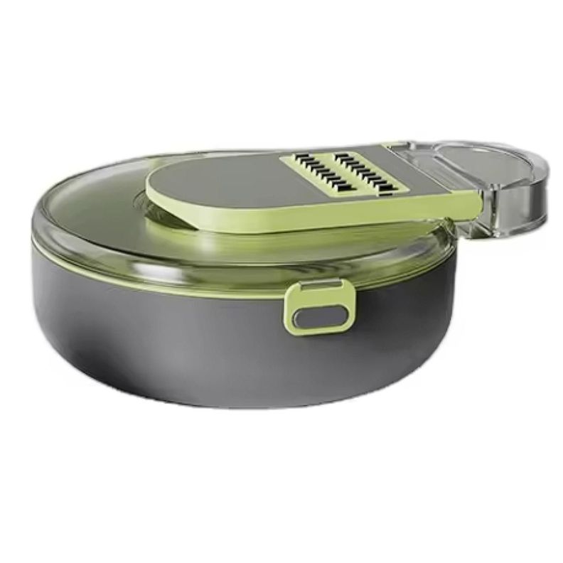 Cortador Picador De Verduras 13 En 1 Con Accesorios Redondo