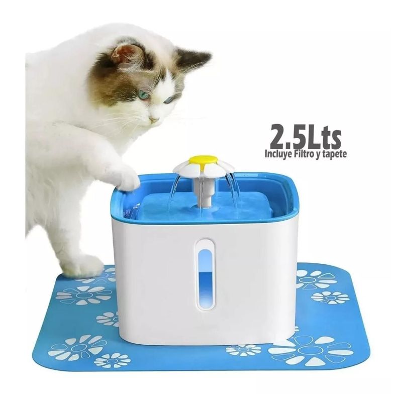 Dispensador De Agua Automatico Fuente Para Mascotas-1