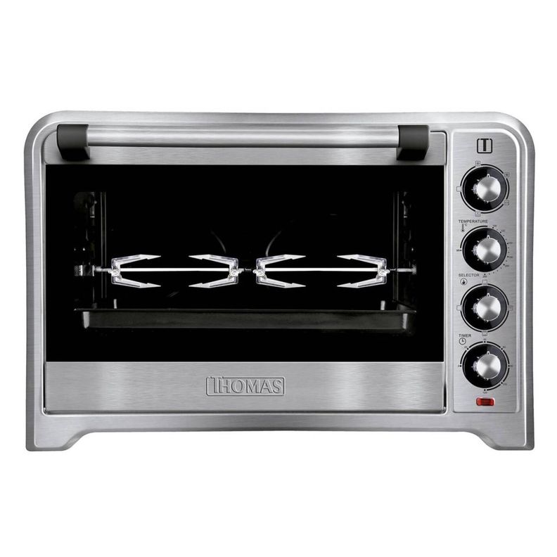 Horno Electrico 77L 2200W 220V Plateado TH-80i-0