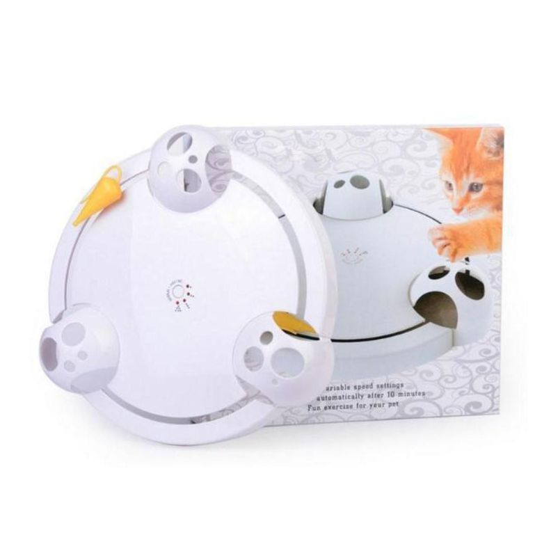 Juguete Interactivo Raton Electrico Para Gatos Mascotas-2