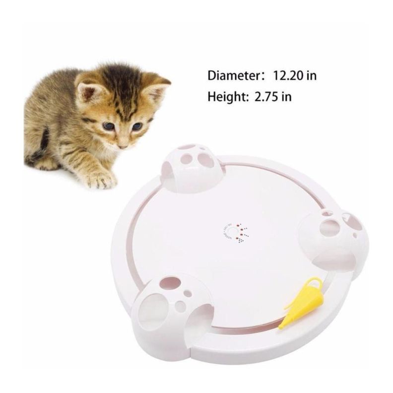 Juguete Interactivo Raton Electrico Para Gatos Mascotas-3
