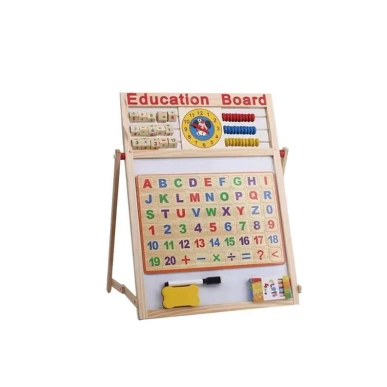 Pizarra Educativa Abc Abaco Multipropósito 44x37 Cm-0