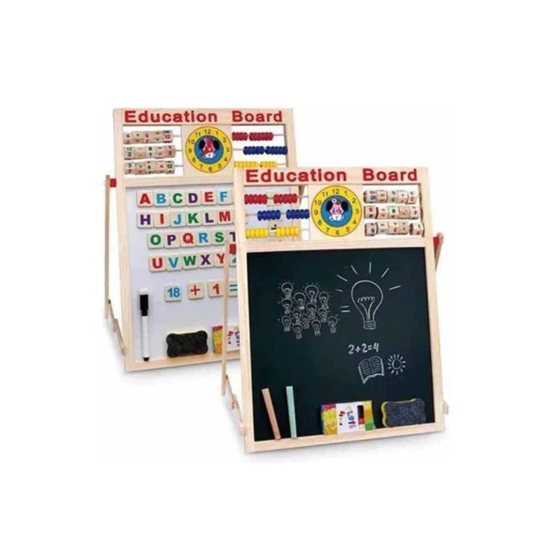 Pizarra Educativa Abc Abaco Multipropósito 44x37 Cm-2