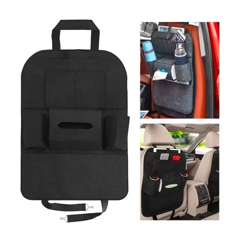 Bolso Organizador Para Respaldo Asiento Trasero De Auto-1