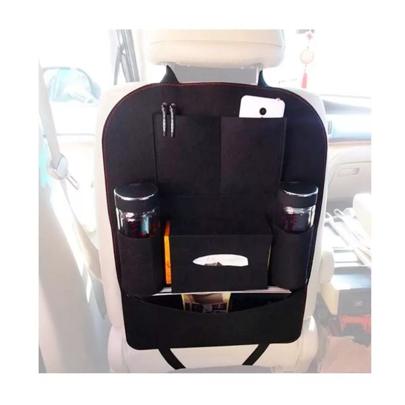 Bolso Organizador Para Respaldo Asiento Trasero De Auto-2
