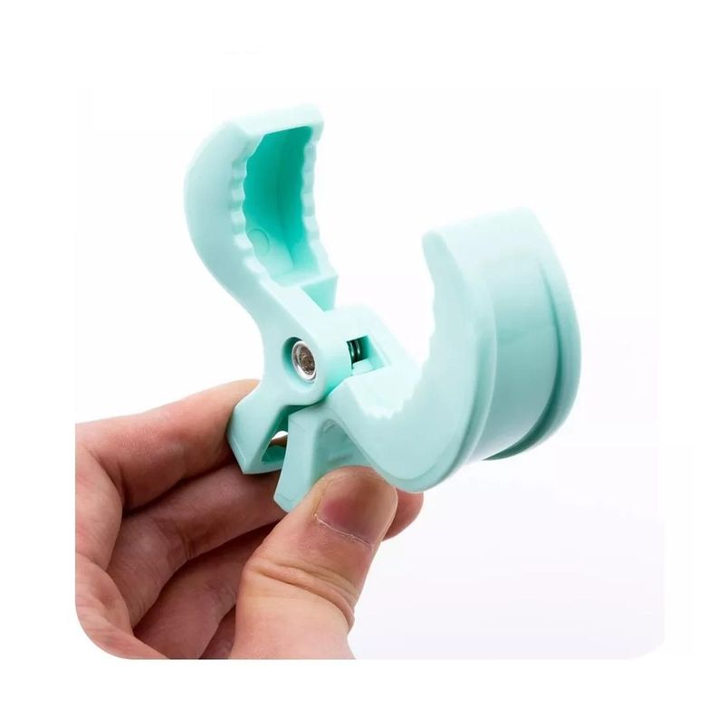 Pack 4 Pinzas Para Coche Sujeta Todo Turquesa-1