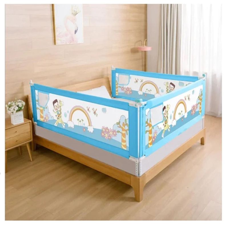 Baranda De Cama Seguridad Bebe Plegable 180x82cm-1