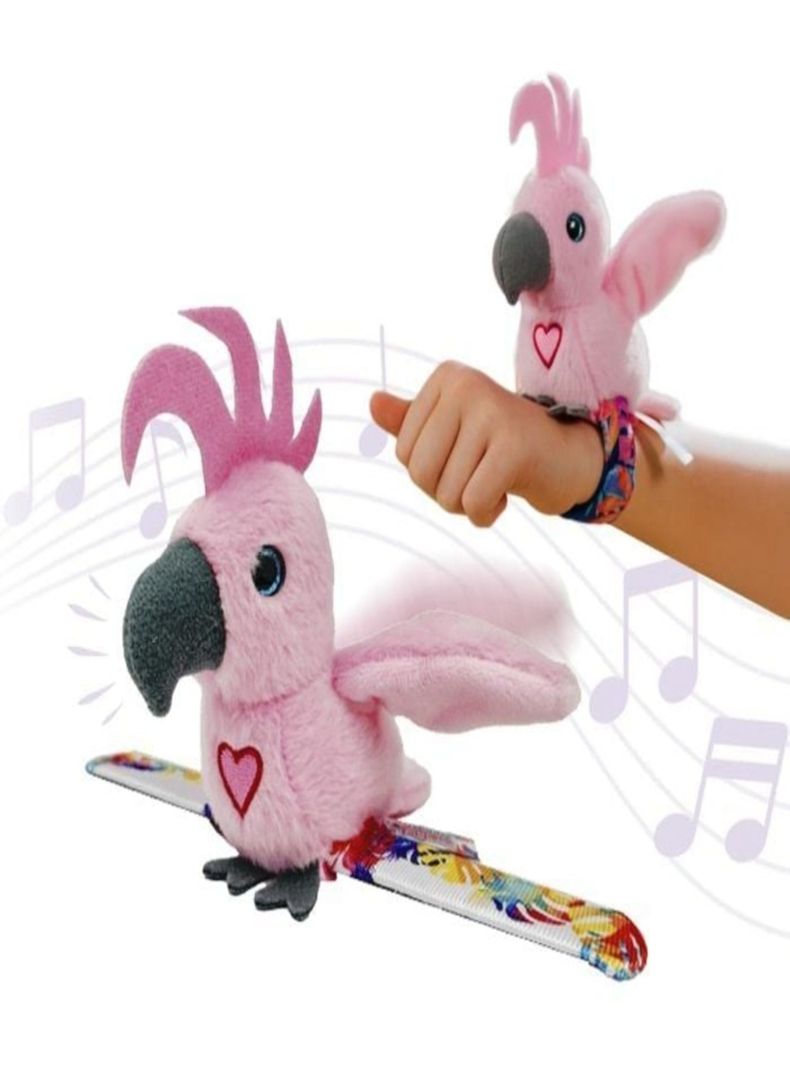 Peluche Repite Canta Aletea Happy Yappers Cacatua