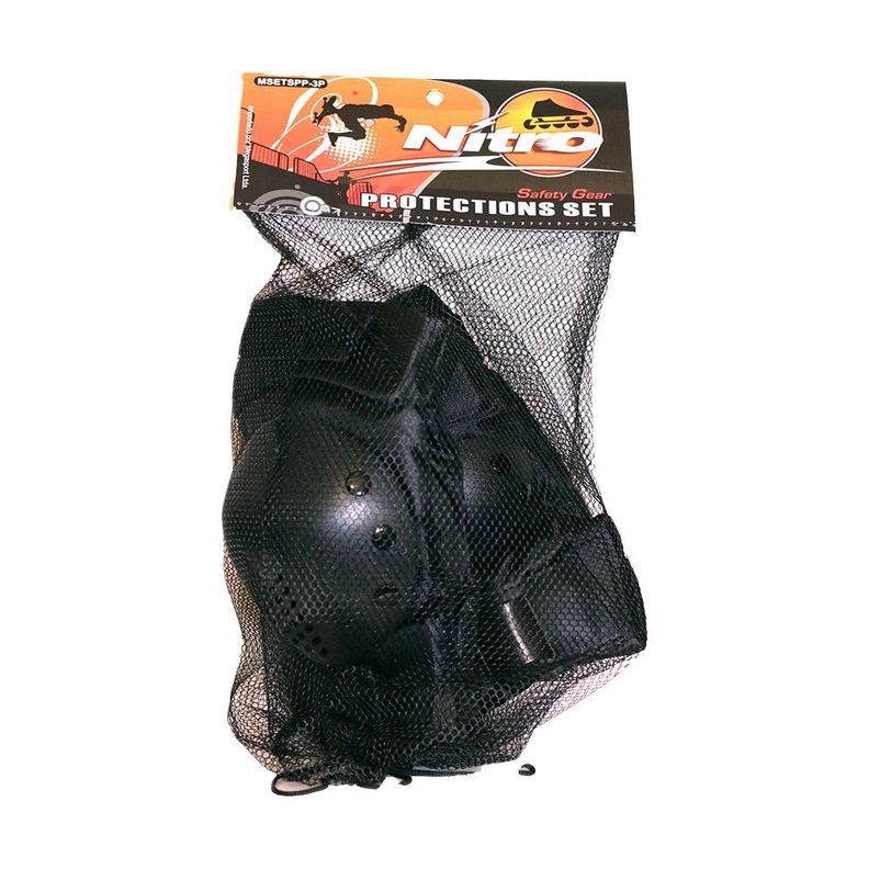 Set Protecciones para Patinaje 6 Piezas Talla L-1