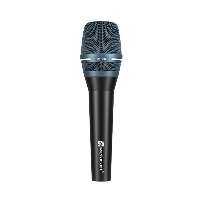 Relacart SM-300 Microfono Dinamico Negro