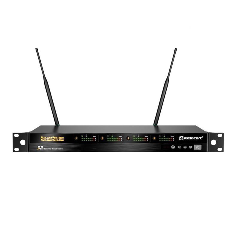 Relacart UR-2Q Receptor Sistema Inalambrico Negro