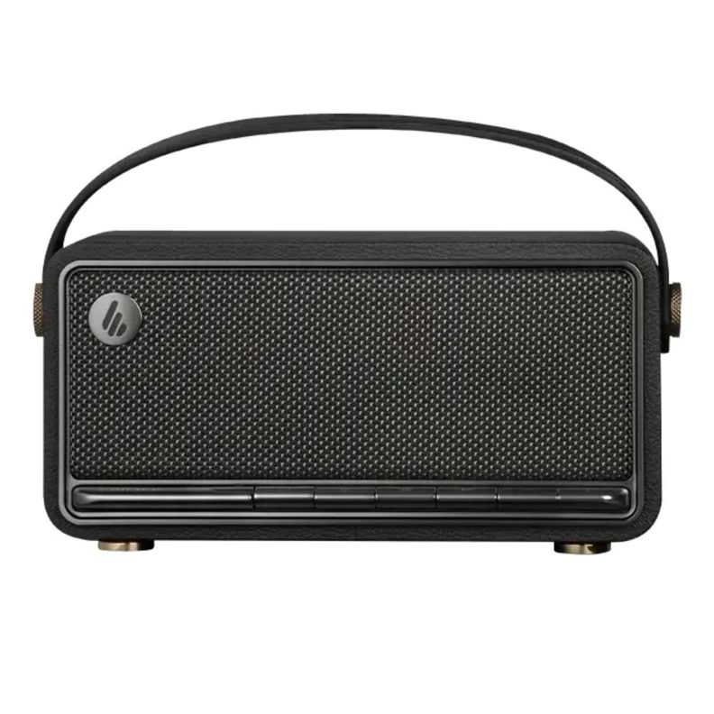 Edifier Mp330 Parlante Portatil Retro Black Con Bluetooth Negro