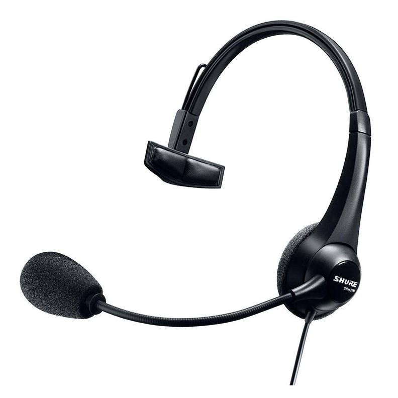 Shure BRH31M Audifonos con Microfono para Transmisiones Negro