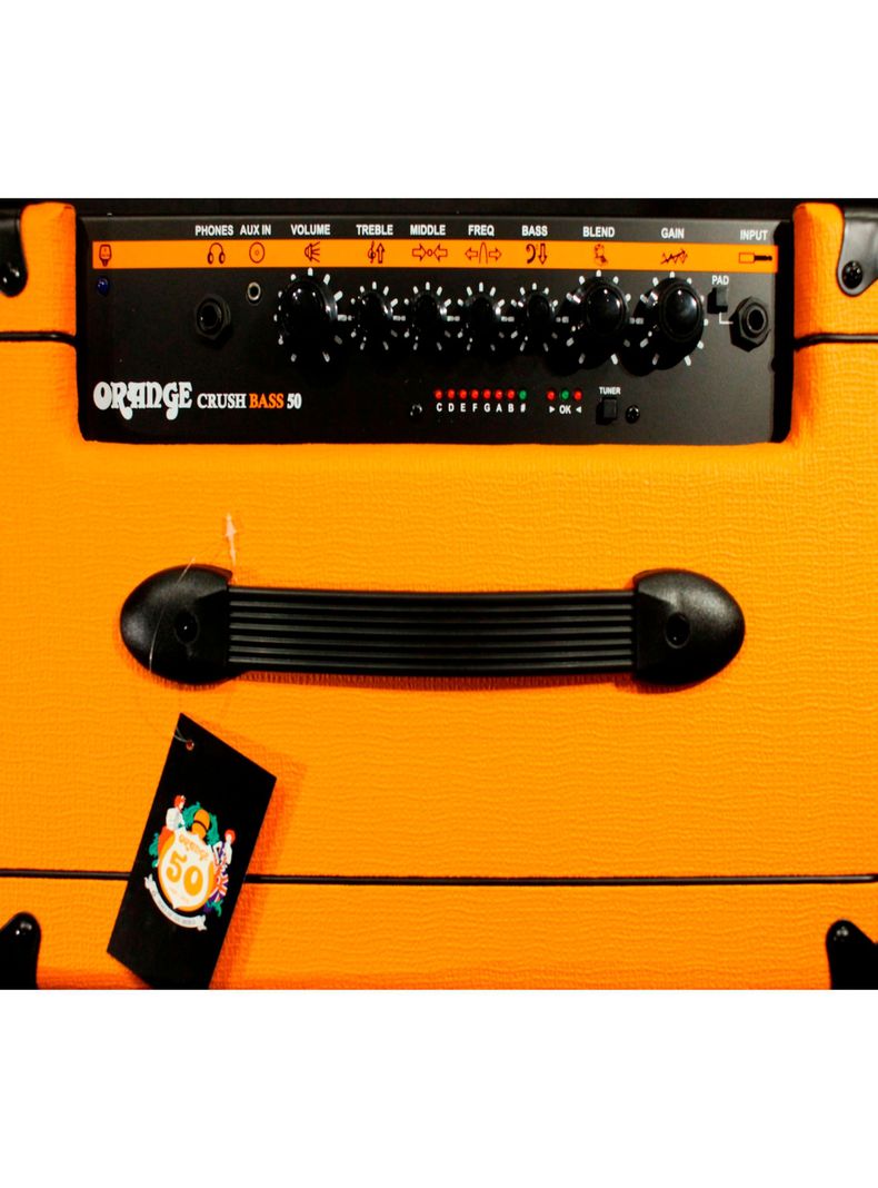 AMPLIFICADOR COMBO BAJO 50W CRUSH BASS ORANGE -2