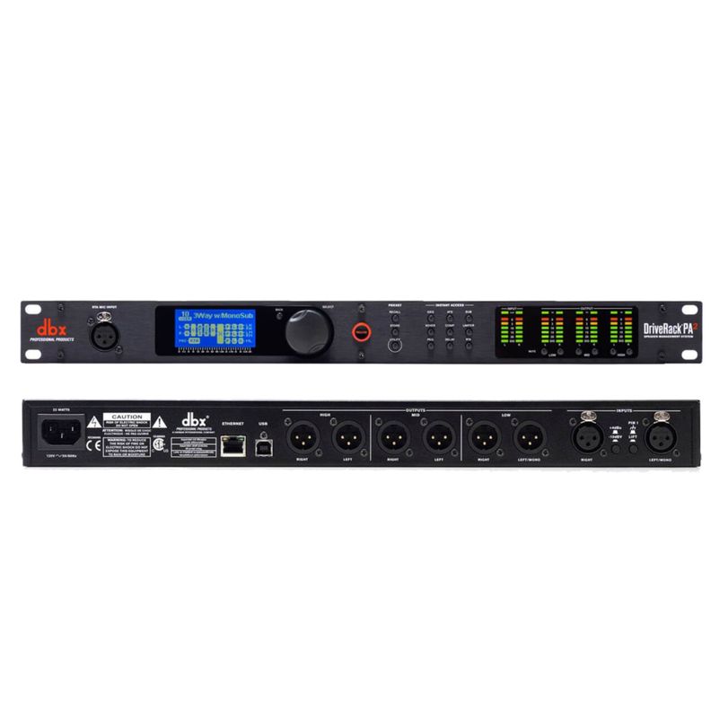 Procesador de audio Drive Rack PA2+-2