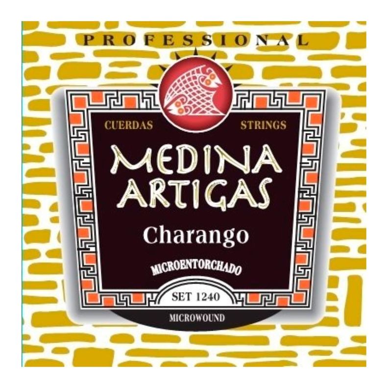 Medina Artigas SET 1240 Set de Cuerdas Charango Plata