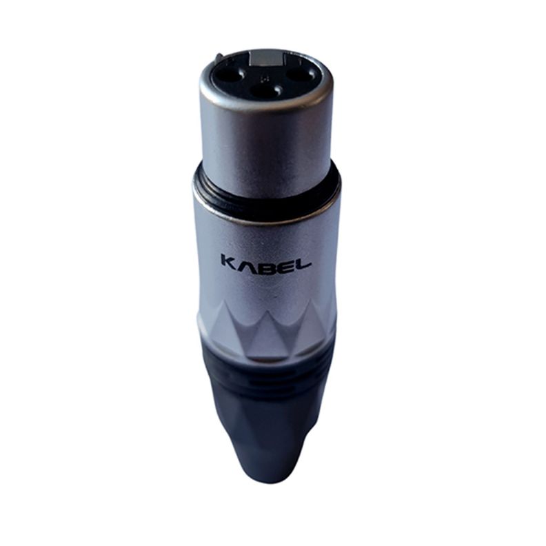 CONECTOR XLR HEMBRA VOLANTE  KABEL KM-XLR 13G HEMBRA-1