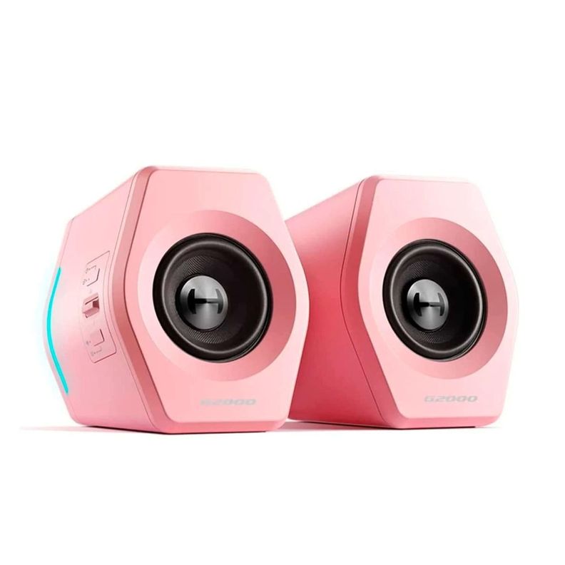 Edifier G2000 PINK Parlantes Gaming Rosado [ 650 ]