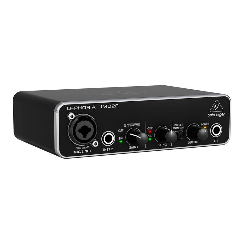 Behringer UMC22 Interfaz de Audio